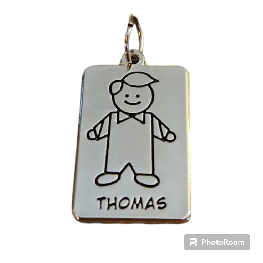 3/$20 Personalized Thomas Pendant Charm